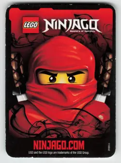 2012 LEGO Ninjago TCG - SPIN CIRCLE - Non Holo Lightning Card #55/125 - Image 2