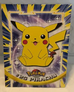 Topps Pokemon #25 Pikachu TV Animation Edition Collectible Trading Card - Image 1