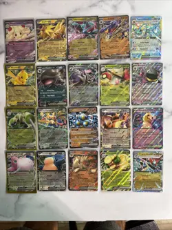 Lot of 20 Pokemon EX Cards NM Including Zapdos, Pikachu, Snorlax, And Dragapult - Image 1