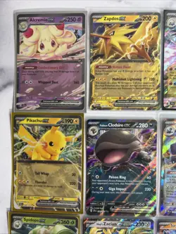 Lot of 20 Pokemon EX Cards NM Including Zapdos, Pikachu, Snorlax, And Dragapult - Image 2