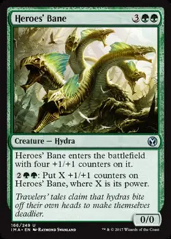 x1 Heroes' Bane - Iconic Masters - NM - MTG - Image 1