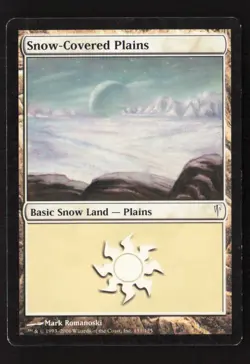 Snow-Covered Plains Coldsnap #151 Magic the Gathering - Image 1