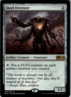 Steel Overseer Core Set 2020 Rare NM Magic: The Gathering 239 Normal - Image 1