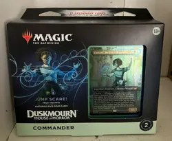 Magic The Gathering Duskmourn House of Horror Commander Deck Jump Scare New - Image 1