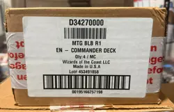 Bloomburrow Commander Deck Display Magic the Gathering Set Of 4 - Sealed Case - Image 2