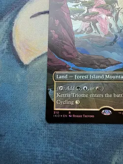 FOIL KETRIA TRIOME (SHOWCASE) Ikoria IKO Magic MTG 310 NM-M - Image 4