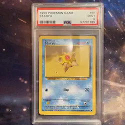 Staryu 65/102 Base Set (1999) PSA 9 Pokemon TCG - Image 1