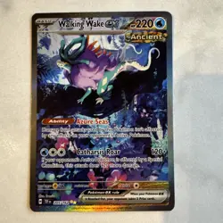 WALKING WAKE ex 205/162 holo FA Pokemon TCG card - Image 1
