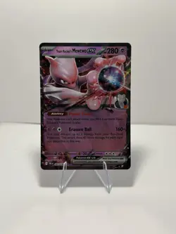 Pokemon TCG Team Rocket's Mewtwo ex 081/182 SV10 Destined Rivals Double Rare NM - Image 1