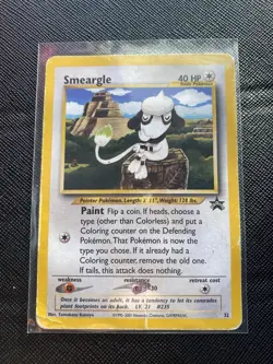 Pokemon TCG - Smeargle 32 - Black Star Promos - HP/DMG - Image 1