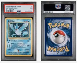 Pokemon TCG Articuno 1st Edition Holo Rare Fossil, 2/62, WOTC, Vintage 1999 - Image 4