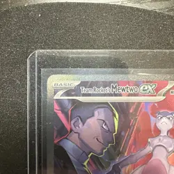 Pokemon 2025 Destined Rivals Team Rockets Mewtwo EX Holo Card Ultra Rare - Image 5