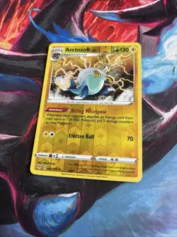 Arctozolt Reverse Foil Pokemon Sword & Shield Darkness Ablaze #066 LP - Image 1
