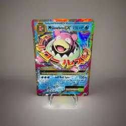 Pokemon M Slowbro EX Ultra Rare Holo 27/108 Evolutions Mega EX Card READ DISC - Image 1