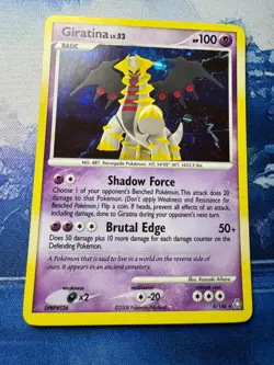Pokemon Giratina 4/146 Legends Awakened Holo Rare LP 4/146 - Image 1