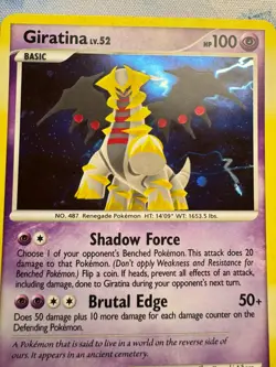 Pokemon Giratina 4/146 Legends Awakened Holo Rare LP 4/146 - Image 4
