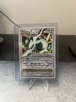 Arceus LV.X LP DP56 Diamond and Pearl Pokemon TCG Holo LP - Image 1