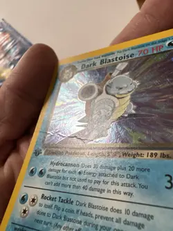 Pokemon TCG Dark Blastoise Holo Rare Team Rocket 3/82 70 HP Wizards of the Coast - Image 2