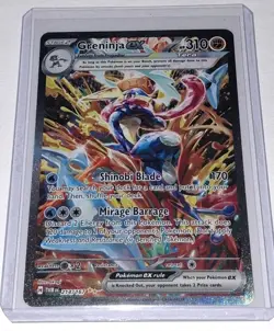 Greninja ex 214/167 SIR Pokemon Sv06: Twilight Masquerade Holo - Image 1