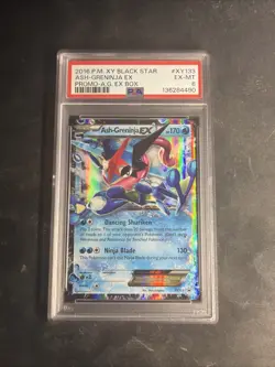 Pokemon TCG Ash-Greninja EX XY133 Blackstar Promo 2016 Psa 6 - Image 1