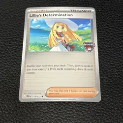 Pokemon TCG Lillie's Determination 119/132 Regional Championship Stamp Promo 🔥 - Image 1