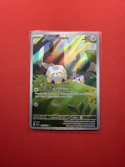 Pokemon Togedemaru 104/094 Phantasmal Flames Illustration Rare Full Art Holo - Image 1