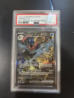 2024 Pokemon SV Black Star Promos - SVP EN Greninja ex #132 PSA 10 - Image 1