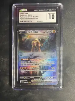 TING LU EX CGC 10 263/173 Paldea evolved Sir Pokemon Full Art - Image 1