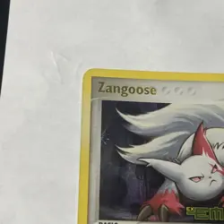 Pokemon TCG Zangoose 21/106 Reverse Holo EX Emerald Stamped - Image 4