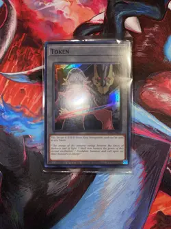 Yugioh! Declan & D/D/D Doom King Armageddon Token TKN5-EN035 Super Rare SEALED - Image 1