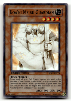 Koa'ki Meiru Guardian RGBT-ENPP3 Limited Super Rare Duelist Pack Collection Tin - Image 1