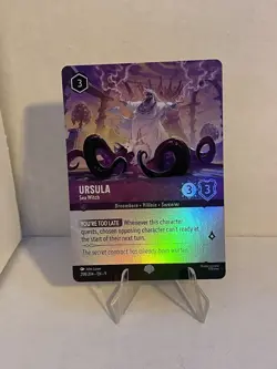 Ursula Sea Witch 208/204 Epic Holo Foil Fabled Disney Lorcana - Image 1