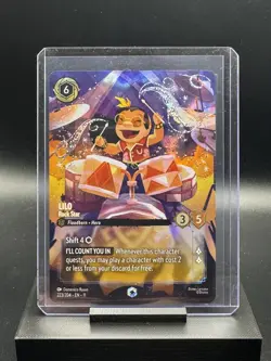 Disney Lorcana - Lilo - Rock Star - Winterspell - Enchanted -223/204 - Image 1