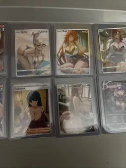 Pokemon Anime Waifu Art Cards Lot Of 10 - Image 3