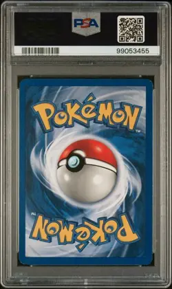 TCG 2000 Pokemon GYM HEROES Non-Holo 1ST Edition Card MISTY'S POLIWAG # 87 PSA 7 - Image 2