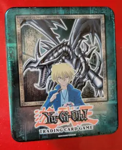 Yu-Gi-Oh 2002 Red-Eyes Black Dragon Booster Pack Collector's Tin No Cards - Image 1