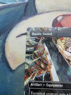 Final Fantasy Buster Sword Borderless Nonfoil Card #0351 MTG NM-M - Image 3