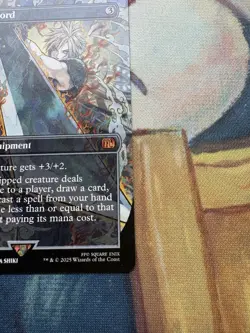 Final Fantasy Buster Sword Borderless Nonfoil Card #0351 MTG NM-M - Image 5