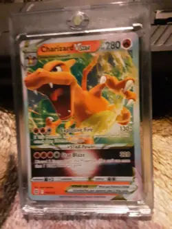 Pokemon Brilliant Stars Charizard VSTAR Ultra Rare Holo Card 018/172SWSH09 - Image 3