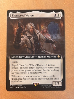 Magic the Gathering MTG Thancred Waters Extended Art Final Fantasy NM - Image 1