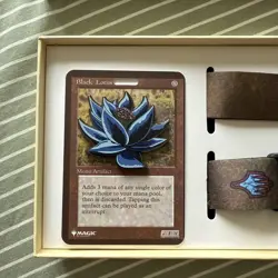 Magic The Gathering. Limited Edition, Black Lotus Pin & Lanyard. Pinfinity - Image 3