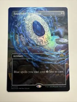 Sapphire Medallion (Borderless) Modern Horizons 3 Foil - Image 1
