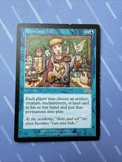 Show And Tell - USG - Magic The Gathering - Vintage 1998 WOTC - Image 2
