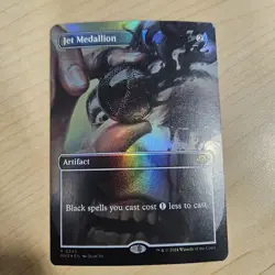 Jet Medallion (Borderless) Modern Horizons 3 Foil - Image 1