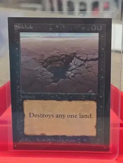 MTG Magic: The Gathering Sinkhole Collectors' Edition LP 1993 Old School - Image 1