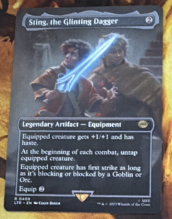 1x Sting, the Glinting Dagger - BORDERLESS (NM/M) - Image 1