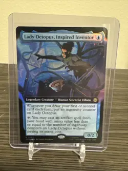 MTG Lady Octopus, Inspired Inventor Foil Marvel Spider-Man M/NM - Image 1