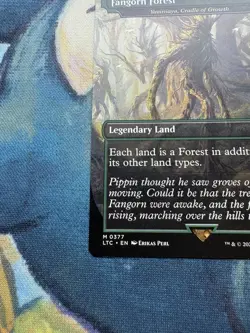 mtg Fangorn Forest (Yavimaya, Cradle of Growth) (0377) Borderless NonFoil NM-M - Image 4