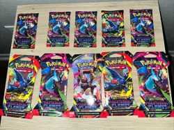 pokemon phantasmal flames booster pack Lot 10 - Image 1