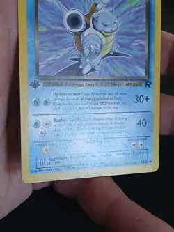 Pokemon TCG Dark Blastoise First Edition Non-Holo Card 20/82 LP - Image 3